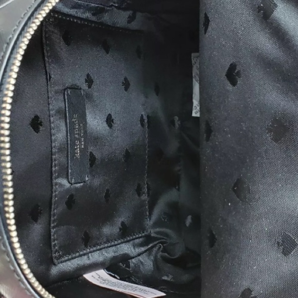 Kate Spade Cameron Mini Convertible Backpack Black - Picture 8 of 8